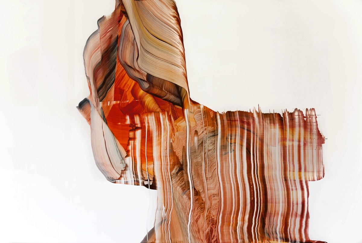 Antelope, 2018, 100 x 150 cm, Öl auf Plexiglas