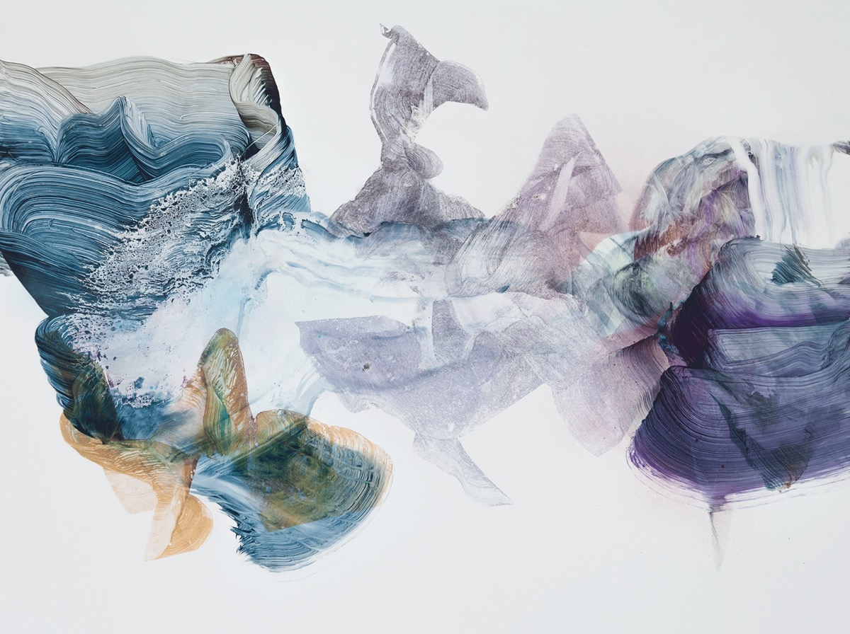 Gangway, 2018, 75 x 100 cm, Öl auf Aludibond