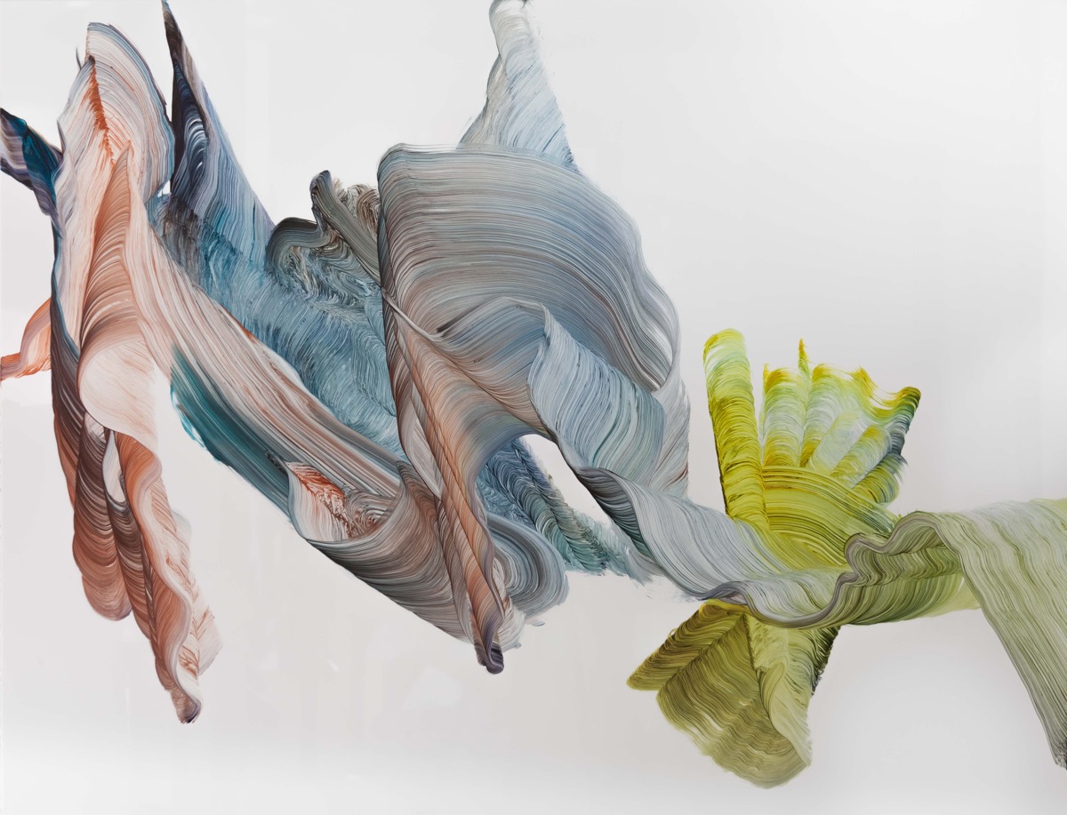 Fiesco, 2019, 100 x 130 cm, Öl auf Plexiglas
