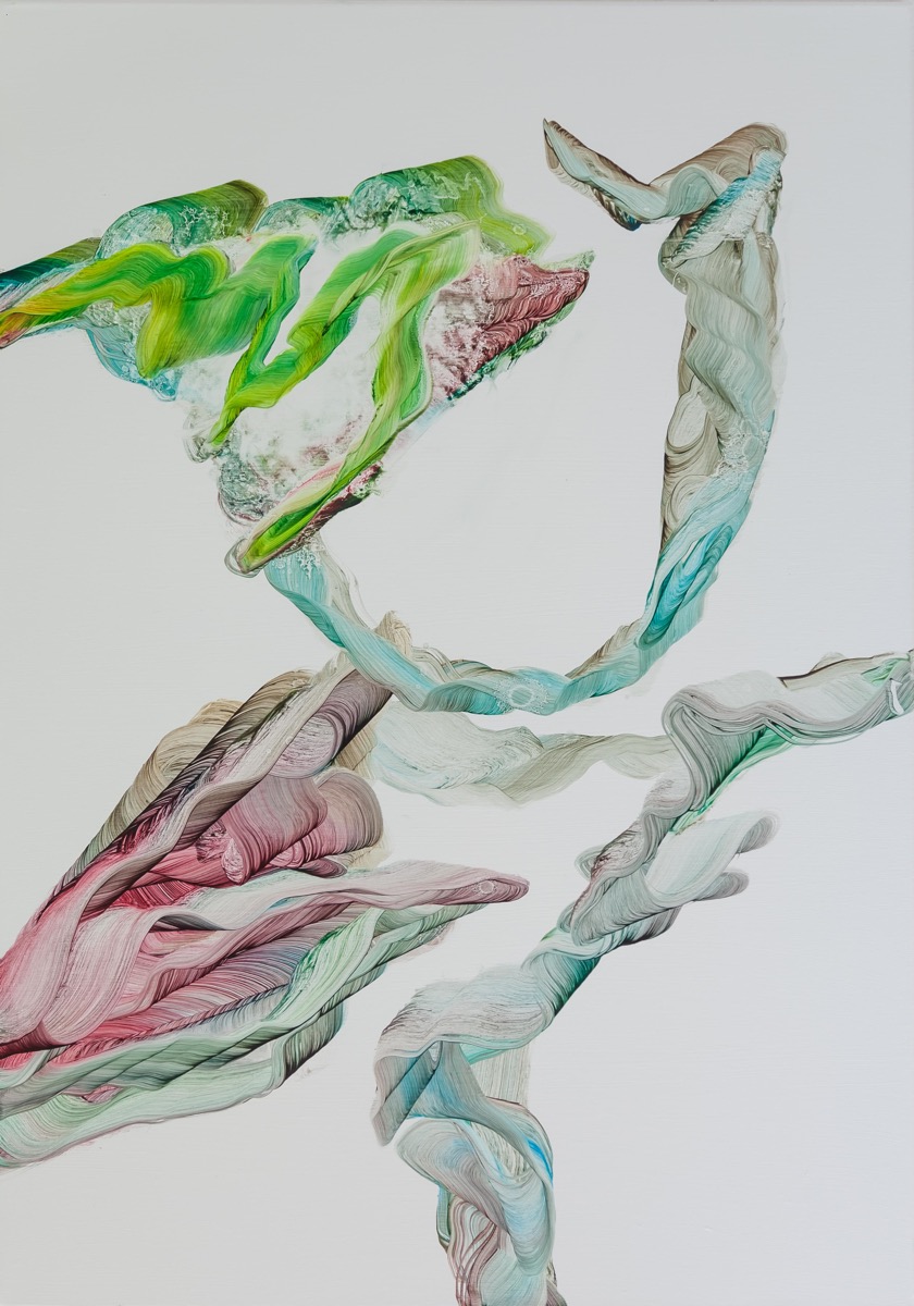 Tengga, 2018, 70 x 100 cm, Öl auf Leinwand