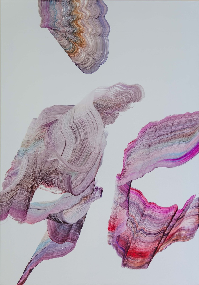Paria, 2018, 70 x 100, Öl auf Leinwand