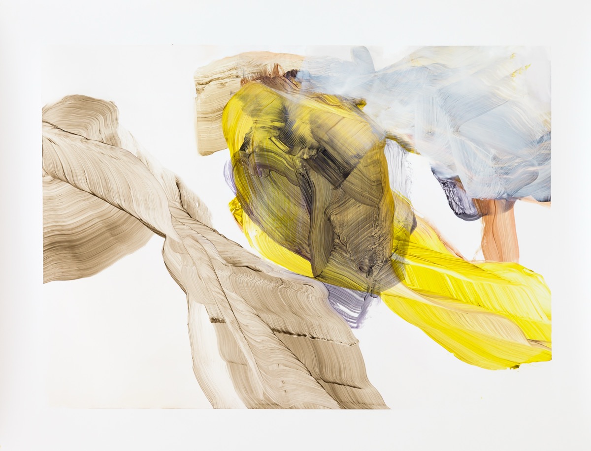 Rialto, 2016, 76 x 100 cm, &Ouml;l auf Yupo Papier