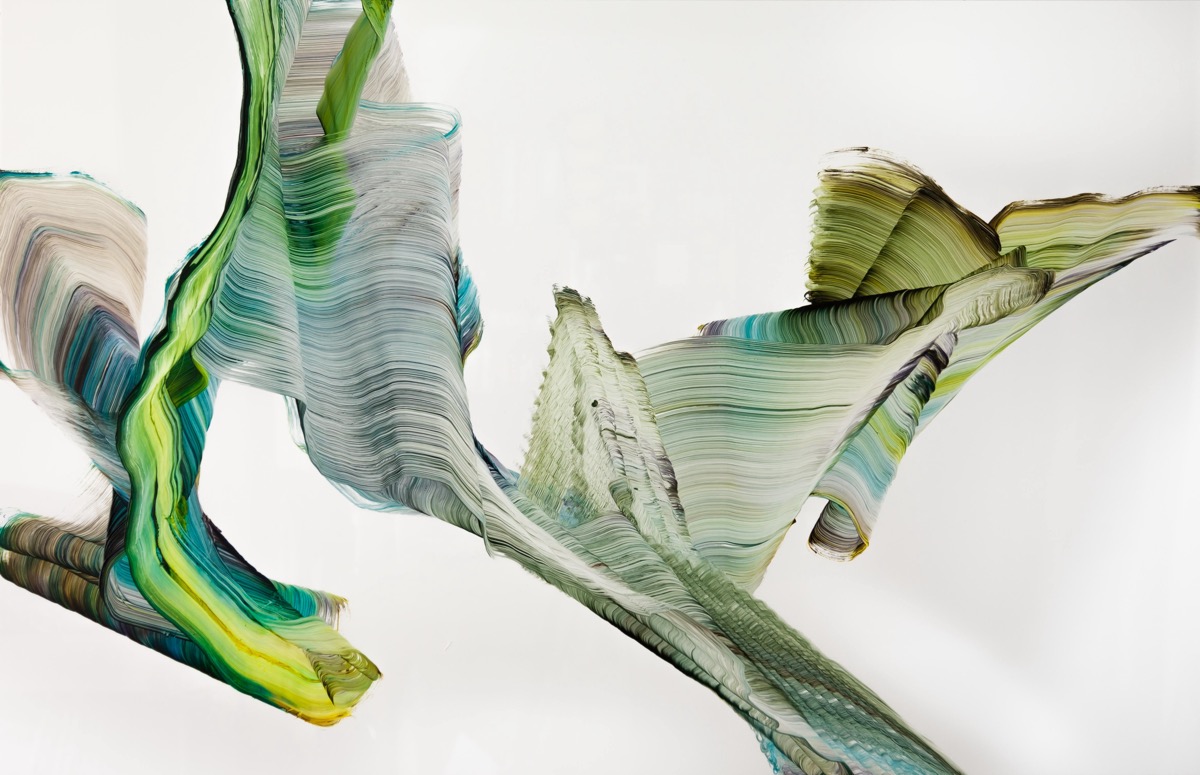 Reinga, 2019, 90 x 140 cm, &Ouml;l auf Plexiglas