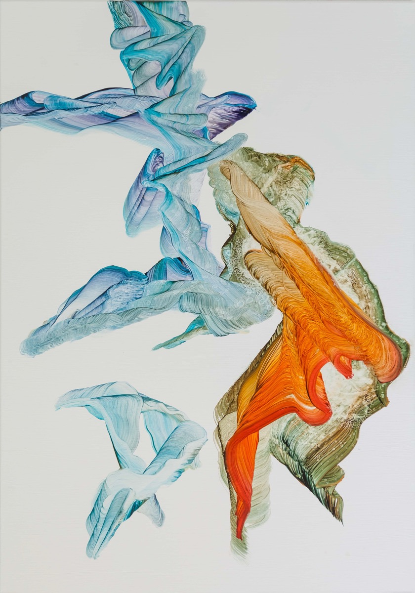 Calypso, 2018, 70 x 100 cm, &Ouml;l auf Leinwand